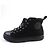 Baskets montantes en daim JIMMY d'Hermès Noir - vue 5