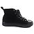 Baskets montantes en daim JIMMY d'Hermès Noir - vue 6