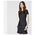 MAJE Graues Tweed-Kleid mit Fransen Neuzustand Größe 1 Schwarz - Ansicht 3