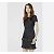 MAJE Graues Tweed-Kleid mit Fransen Neuzustand Größe 1 Schwarz - Ansicht 8