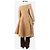 Alexander Mcqueen Abrigo de ante marrón con sherpa - talla UK 8 Castaño - vista 2
