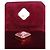 Elie Saab Borsa a tracolla in velluto bordeaux con borchie - vista 6