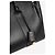 Loro Piana Borsa in pelle nera Loom 32 Nero - vista 5
