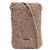 Max Mara Custodia per telefono in teddy Crossy marrone