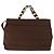 Borsa Vala in tela Salvatore Ferragamo Marrone - vista 2