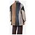 Autre Marque Abrigo de sherpa reversible marrón - talla S Castaño - vista 2