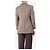 Weekend Max Mara Chaqueta de lana en espiga marrón - tamaño UK 12 - Ansicht 2