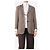 Weekend Max Mara Chaqueta de lana en espiga marrón - tamaño UK 12 - Ansicht 3