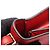 Borsa a spalla in pelle rossa Loewe Barcellona Rosso - vista 14