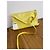 Borsa a spalla in pelle gialla Jil Sander Giallo - vista 10