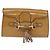 Gucci Emily Chain Flap Patent Small Beige