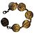 Cambon Bracciale CHANEL / placcato / Oro / 6 Marchio Coco / Vintage Dorato D'oro