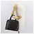 Céline Borsa a mano in tela Macadam CELINE in pelle PVC nera e oro Auth 164398 Nero D'oro - vista 24
