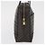 Céline Borsa a mano in tela Macadam CELINE in pelle PVC nera e oro Auth 164398 Nero D'oro - vista 5