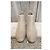 Botas Chelsea Sartore de piel beige - vista 4