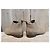 Botas Chelsea Sartore de piel beige - vista 5