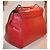 Borsa a mano DKNY in pelle rossa Rosso - vista 4