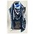 Sciarpa in cashmere 100% Burberry – Stampa Sirena e Miti del Mare Multicolore - vista 12