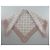 Chopard luxury scarf – 100% natural silk, made in Italy – powder pink/white Multiple colors - view 2