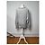 Autre Marque Pull ras du cou vintage Mariea Kim Gris/Blanc/Noir M Multicolore - vue 4