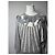 Autre Marque Pull ras du cou vintage Mariea Kim Gris/Blanc/Noir M Multicolore - vue 9