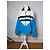 Blouson Vintage Dior Uomo Blu Bianco Nero L Multicolore - vista 13