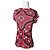 Vintage Emilio Pucci abstraktes farbiges Oberteil Rot M