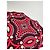 Vintage Emilio Pucci abstraktes farbiges Oberteil Rot M - Ansicht 11