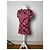 Vintage Emilio Pucci abstraktes farbiges Oberteil Rot M - Ansicht 2