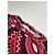Vintage Emilio Pucci abstraktes farbiges Oberteil Rot M - Ansicht 6