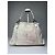 Vintage Gucci GG Leder / Polyester Tote Bag Weiß - Ansicht 2