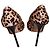 Décolleté Jimmy Choo in pelle leopardata Beige - vista 4