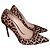 Décolleté Jimmy Choo in pelle leopardata Beige - vista 5
