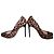 Décolleté Jimmy Choo in pelle leopardata Beige - vista 6