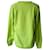 Balmain Sweatshirt Neon Grün Baumwolle  - Ansicht 4