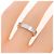 Tiffany & Co Anello Tiffany Atlas in oro bianco 18K - vista 4