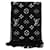 Louis Vuitton Sciarpa in lana nera e argento Nero  - vista 1