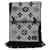 Louis Vuitton Sciarpa in lana nera e argento Nero  - vista 3