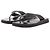 The row Lederflip-flops "GINZA" Schwarz