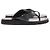 The row Lederflip-flops "GINZA" Schwarz - Ansicht 2