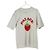 Autre Marque Camiseta branca com morango Branco