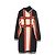 Vestido de cachemira BRIDES de GALA de Hermès Negro Beige Naranja - vista 2