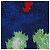 Bermuda Louis Vuitton Yayoi Kusama Azul - vista 5