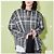 Autre Marque CAMICIA STANDARD CITEN Camicia di cotone Grigio - vista 3