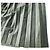 Autre Marque Falda Larga Plisada de Terciopelo OD82SKT039ME Gris - vista 4