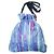 Autre Marque Borsa a spalla reversibile in cotone batik africano MANDRAKE Rosa Blu - vista 3
