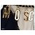 Giacca Moschino Couture in lana crema e blu navy Crudo - vista 13