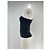 Top asymétrique noir en viscose Ba&Sh - vue 4