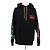 Autre Marque ARIES Kapuzenpullover schwarz mit mehrfarbigem Logo