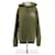 Loewe Kapuzenpullover Khaki mit Logo-Print  - Ansicht 1